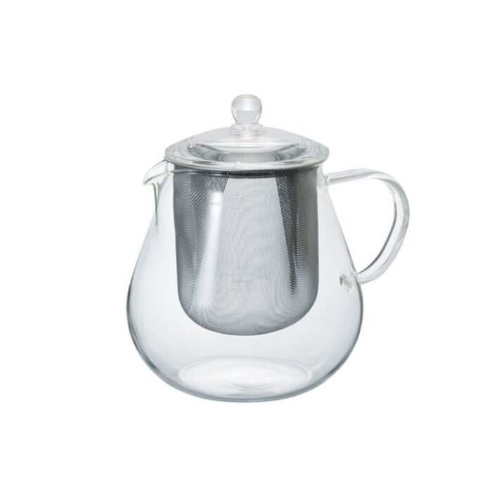 700ml leaf tea pot clear with a large tea strainer chc 70t 240923012938