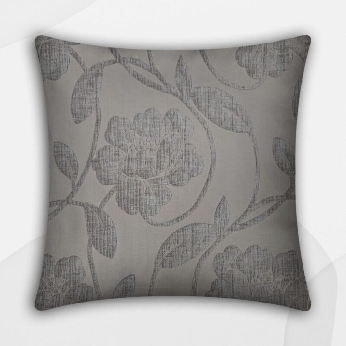 bloom cushion cover grey 45x45cm 240918015352