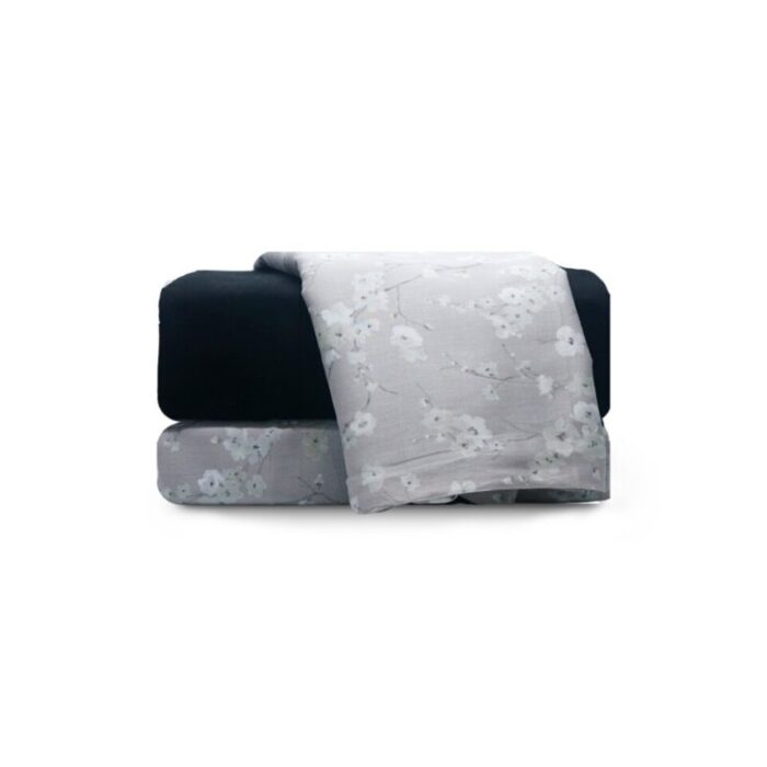 bloom dog bed cover grey and black 221006042713