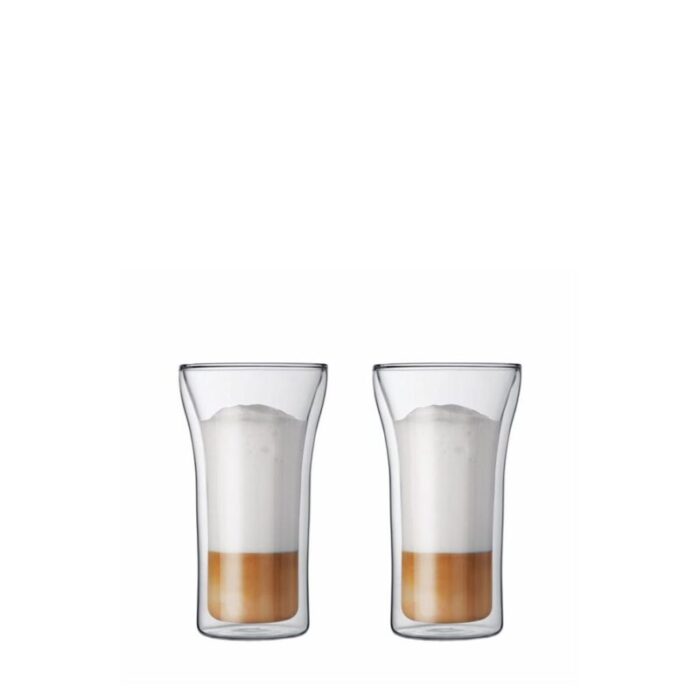 bodum assam 2 pcs glass double wall large 04l 240614013410