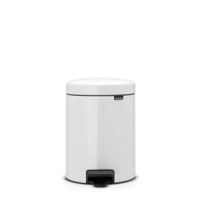 brabanita pedal bin newicon 5l soft closing white bbt11206 240801101148