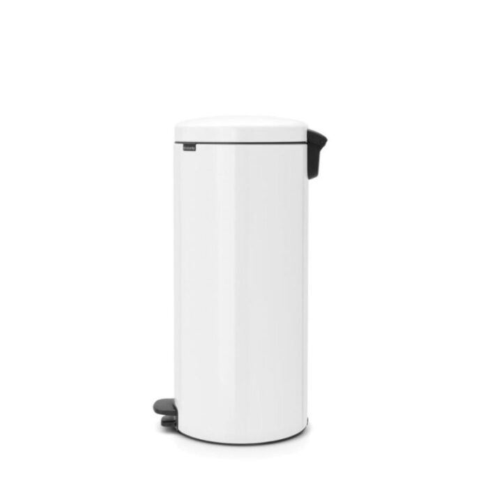 brabantia pedal bin newicon 30l soft closing white bbt111785 240801101148