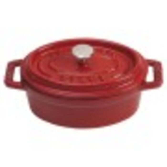 ceramic mini oval cocotte 11cm cherry 240924011127