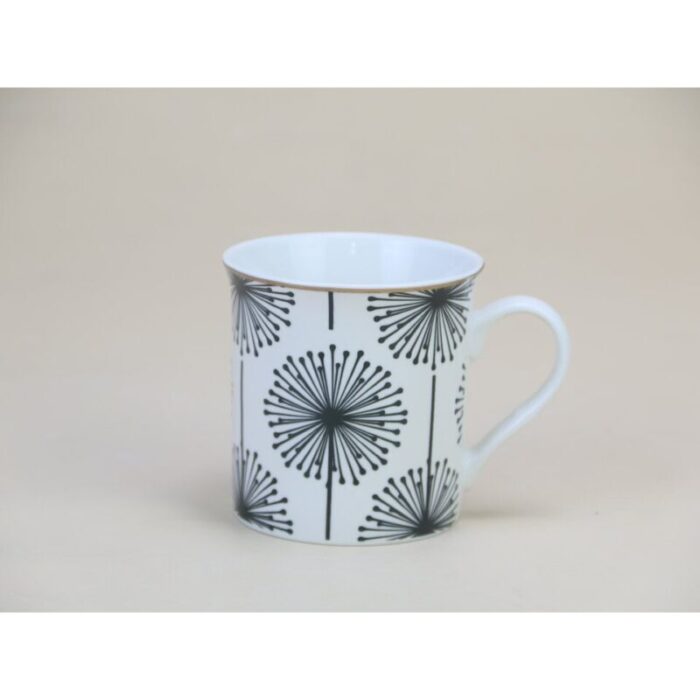 ceramic mug allium flower design 241007045738