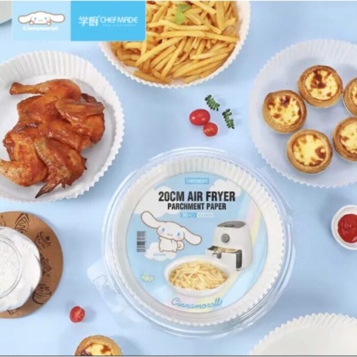 chefmade air fryer parchment paper 23cm 30pcs wh cinnamoroll 1898cm cl5031 240801102643 4