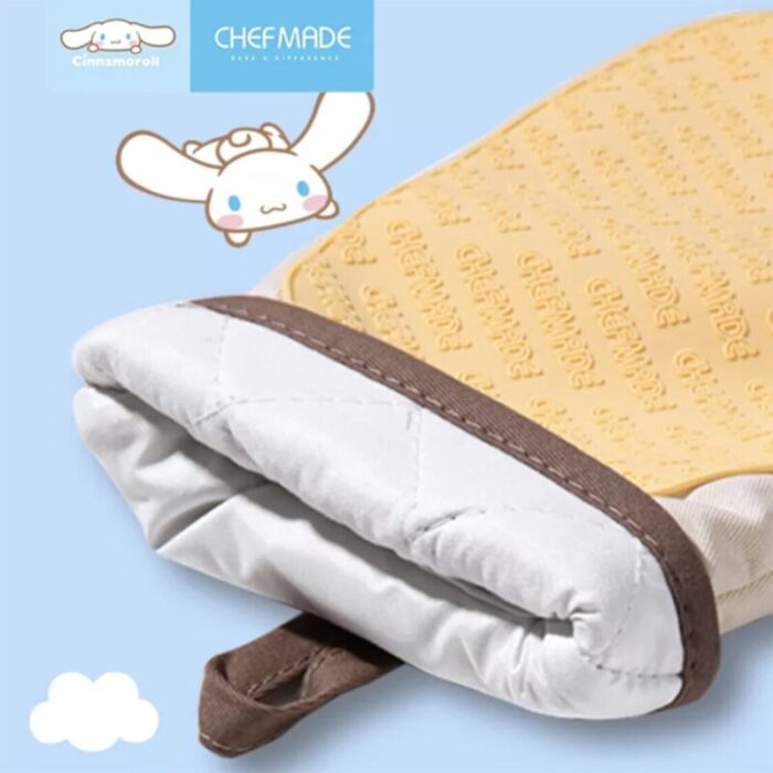 chefmade cotton polyester oven mitt l28xw18cm 2pcs cinnamoroll 1898cm cl5015 240801102640 3