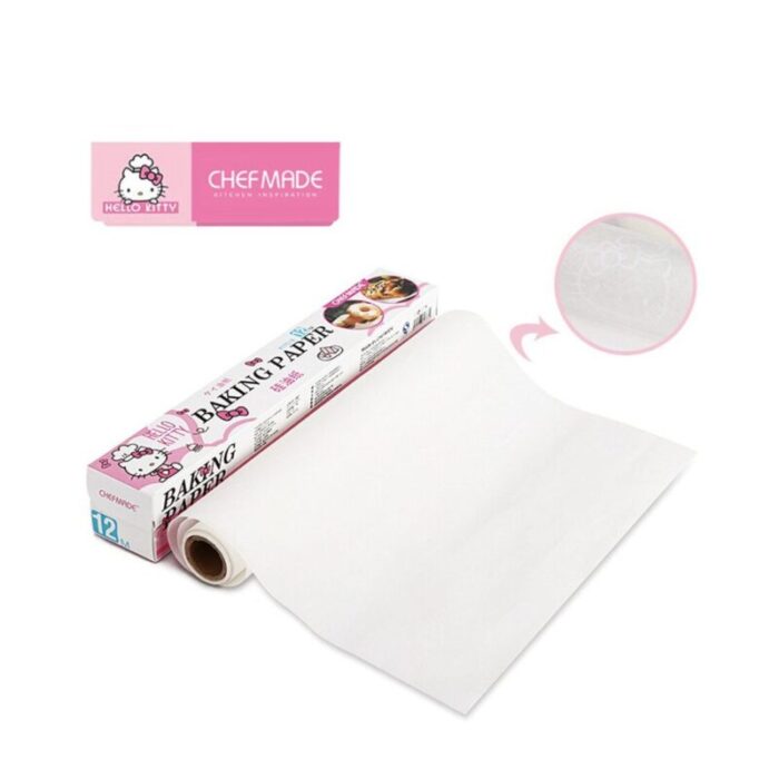 chefmade double sided baking paper 30cmx12m hello kitty 1898cm kt7018 240801102631