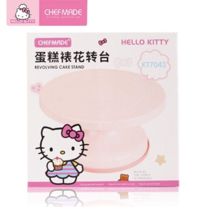 chefmade hello kitty abs revolving cake stand 1898cm kt7043 240801102241 5