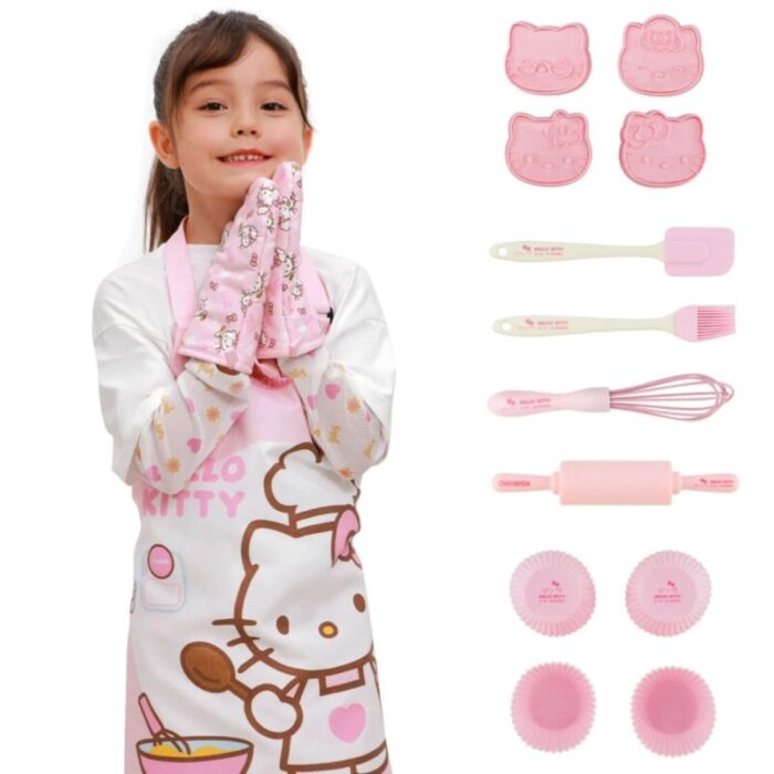 chefmade hello kitty kids baking 15pcs set 1898cm kt7071 240801102238