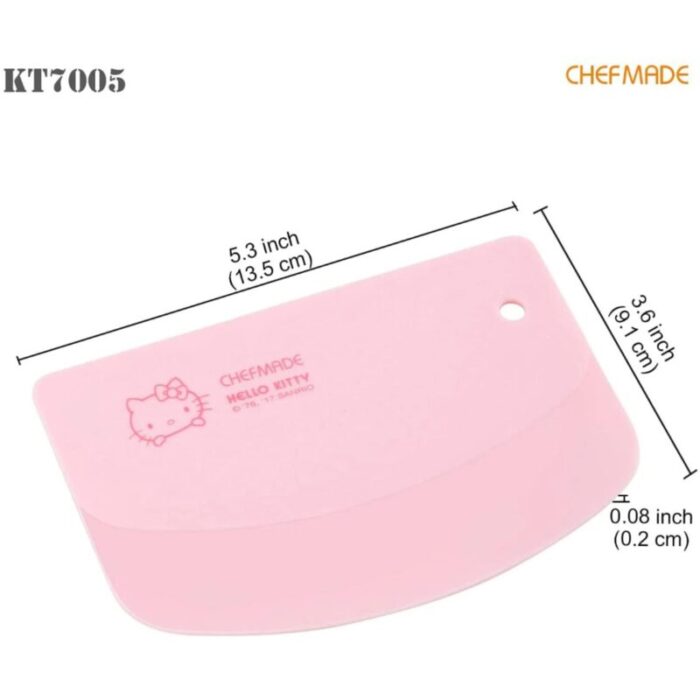 chefmade hello kitty plastic dough cutter and scraper 1898cm kt7005 240801102629 1