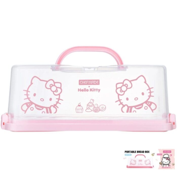 chefmade hello kitty pp portable bread box 1898cm kt7106 240801102240