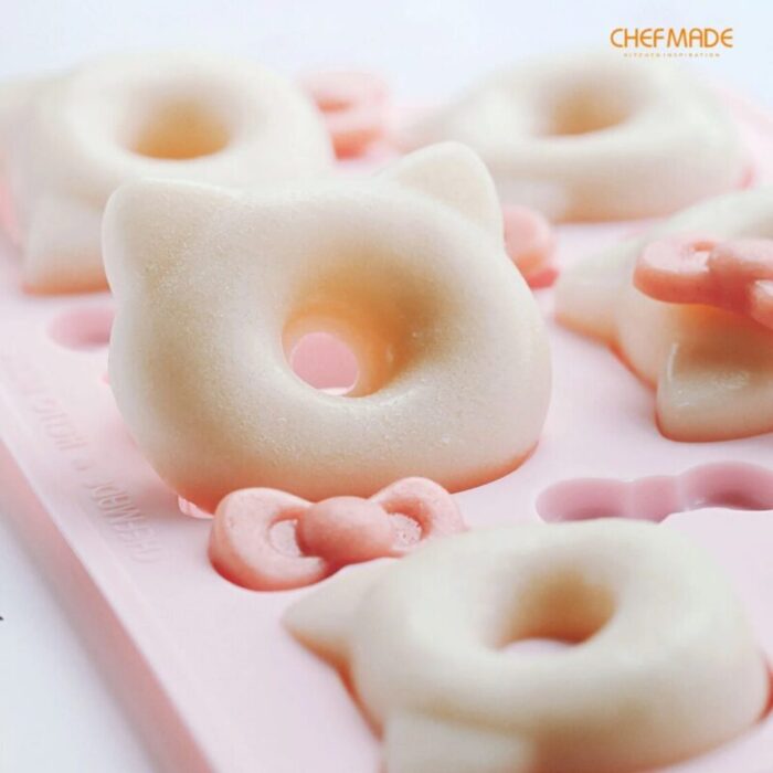 chefmade hello kitty silicone donut mould 1898cm kt7054 240801102241 3