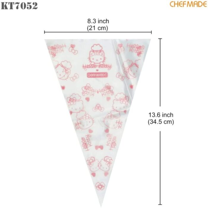 chefmade ldpe disposable pastry bag with colour label 21x345cm pink hello kitty 1898cm kt7052 240801102636 1