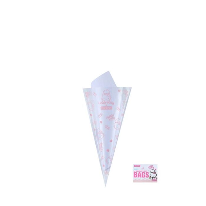 chefmade ldpe disposable pastry bag with colour label 21x345cm pink hello kitty 1898cm kt7052 240801102636