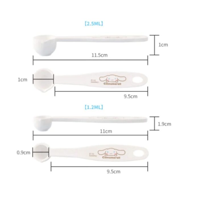 chefmade plastic measuring spoon 4pcs wh cinnamoroll 1898cm cl5021 240801102641 6