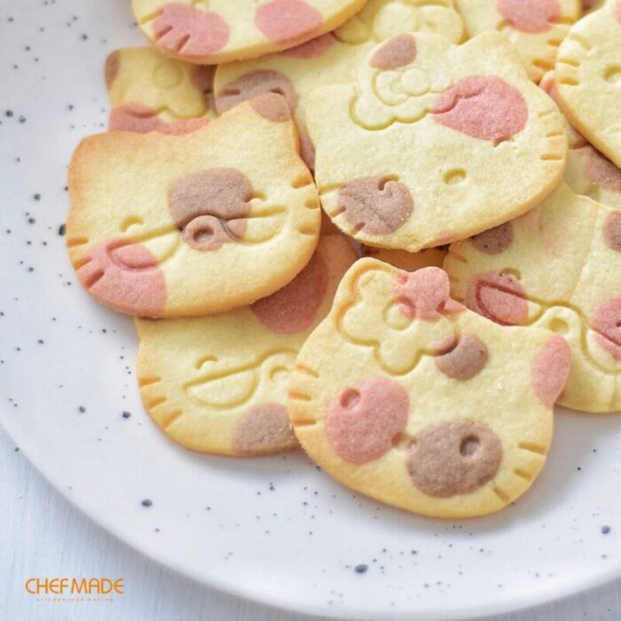 chefmade pp biscuit mould 4pc pink hello kitty 1898cm kt7059 240801102636 2