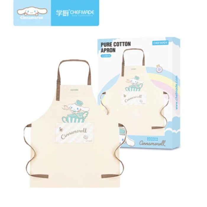 chefmade pure cotton apron l65xw75cm cinnamoroll 1898cm cl5014 240801102640