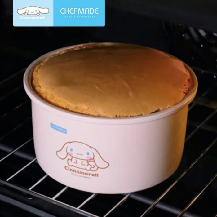 chefmade round deep cake pan with removable bottom 169xh9cm thickness 08mm cinnamoroll 1898cm cl5029 240801102642 7