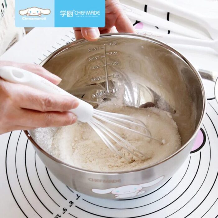 chefmade silicone whisk with plastic handle l256xw57xh55cm wh cinnamoroll 1898cm cl5007 240801102638 2