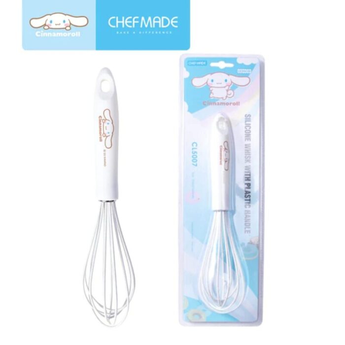 chefmade silicone whisk with plastic handle l256xw57xh55cm wh cinnamoroll 1898cm cl5007 240801102638