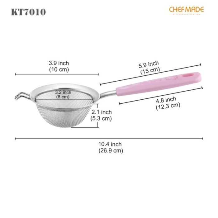 chefmade ss flour sieve l275xw10xh45cm hello kitty 1898cm kt7010 240801102631 1