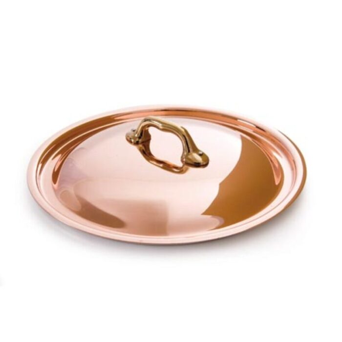 copper lid with bronze handle20cm 227mv 652920 230113043355