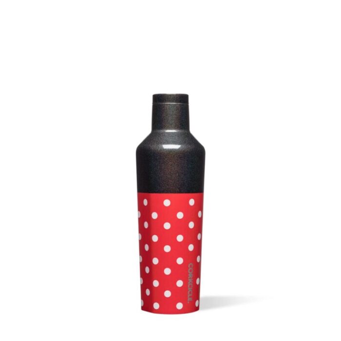 corkcicle canteen 16oz disney minnie polka dot red 240816055423