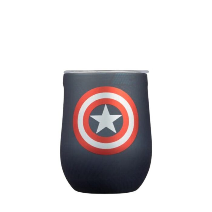 corkcicle stemless 12oz marvel captain america 240816055421