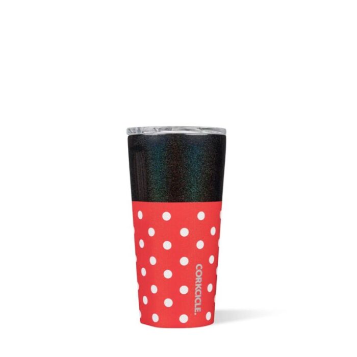 corkcicle tumbler 16oz disney minnie polka dot red 240816055420