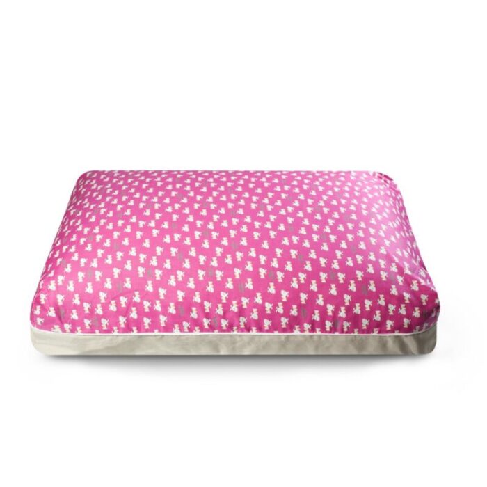 dreamcastle puppy dog bed cover pink and beige 240228050027 1