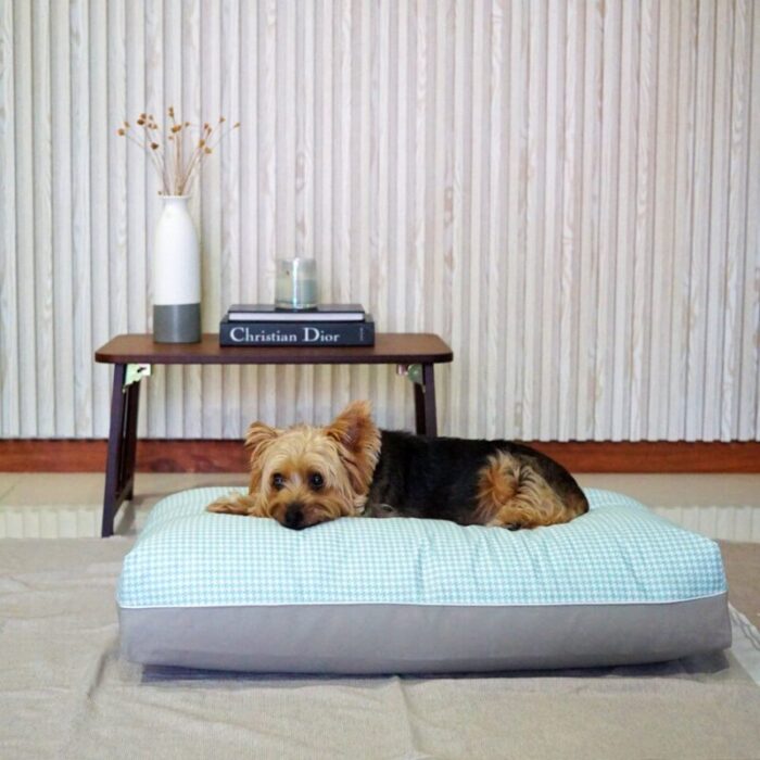 dreamy cooling dog bed medium sized in blue and grey 221006042717 1