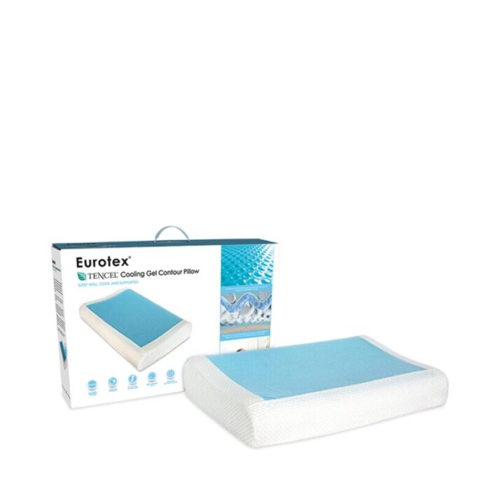 eurotex tencel cooling gel contour pillow 240711012541