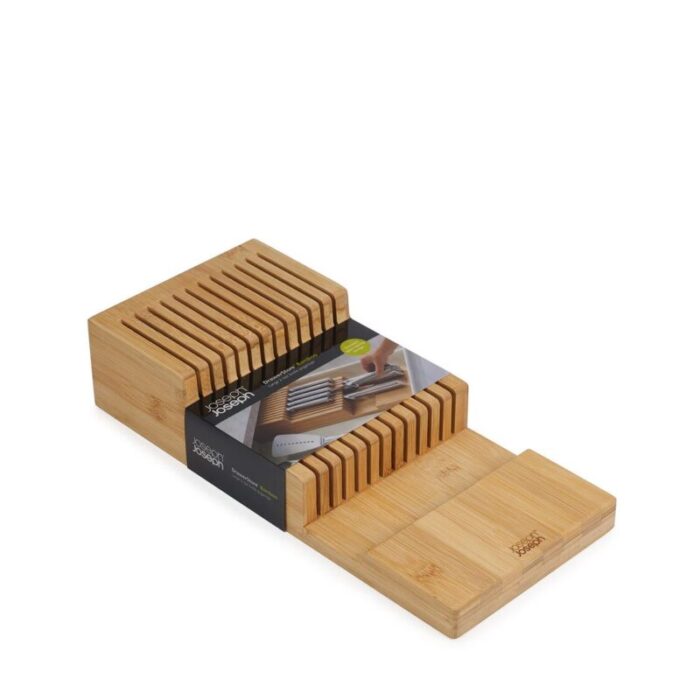 joseph joseph drawerstore bamboo large 2 tier knife organiser 240517110308