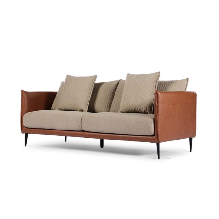 moire 3 seater sofa hybrid leather and fabric 240923031518