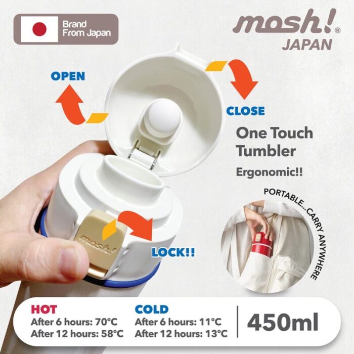 mosh latte one touch tumbler 450ml red 240801101701 2