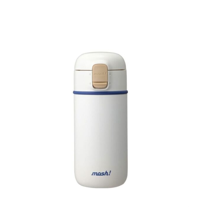 mosh latte one touch tumbler 450ml white 240801101702