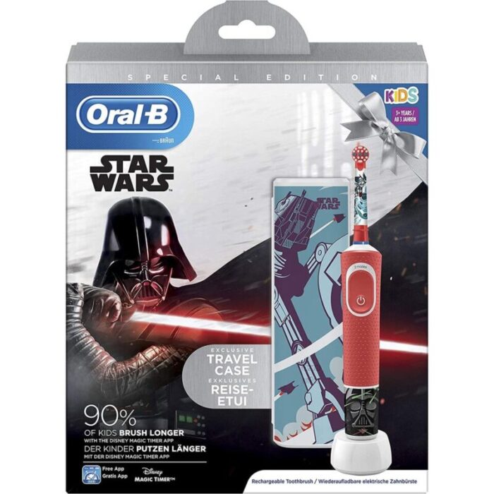 oral b pro 100 kids rechargeable toothbrush star wars with exclusive case 240923015732