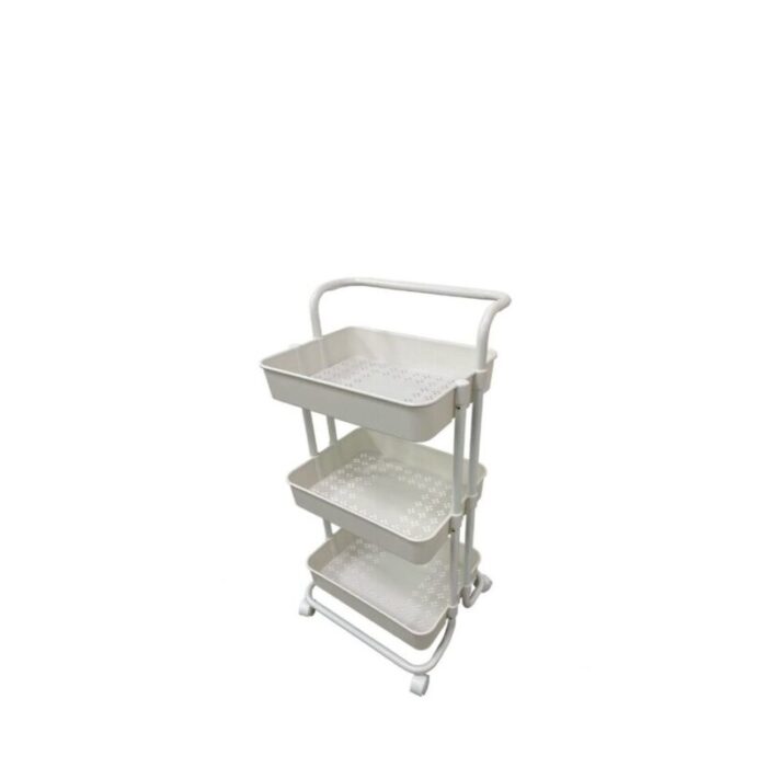 rene carro kitchen utility trolley white 240924125737