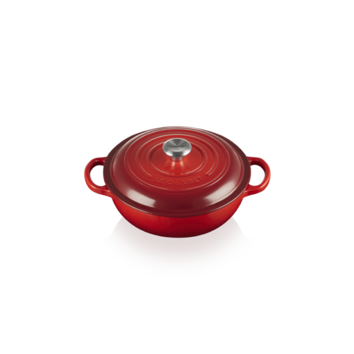 signature round stew pot 22 cm cherry red 240901122734