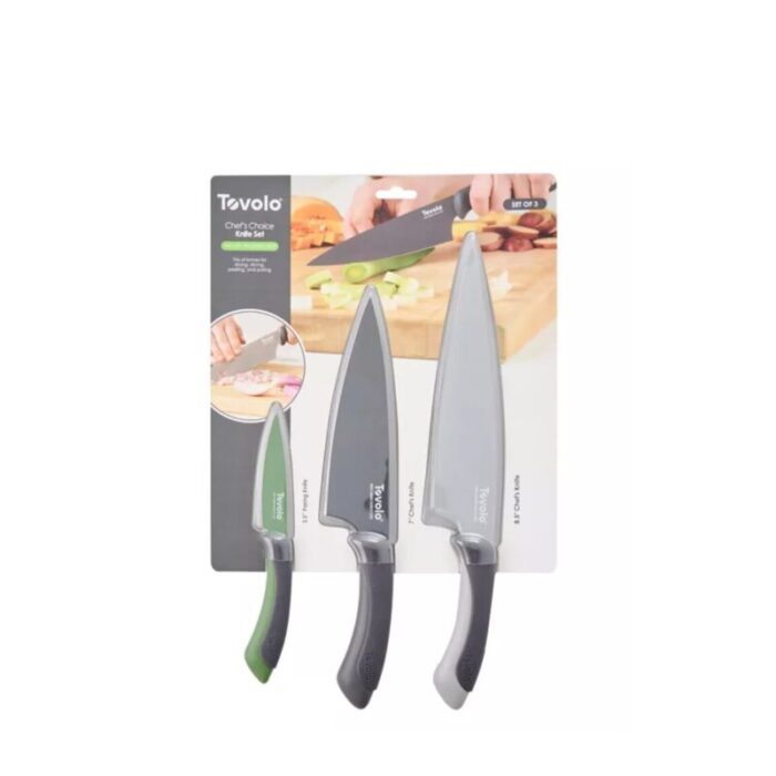 tovolo comfort grip chef and paring knife set 240624052459