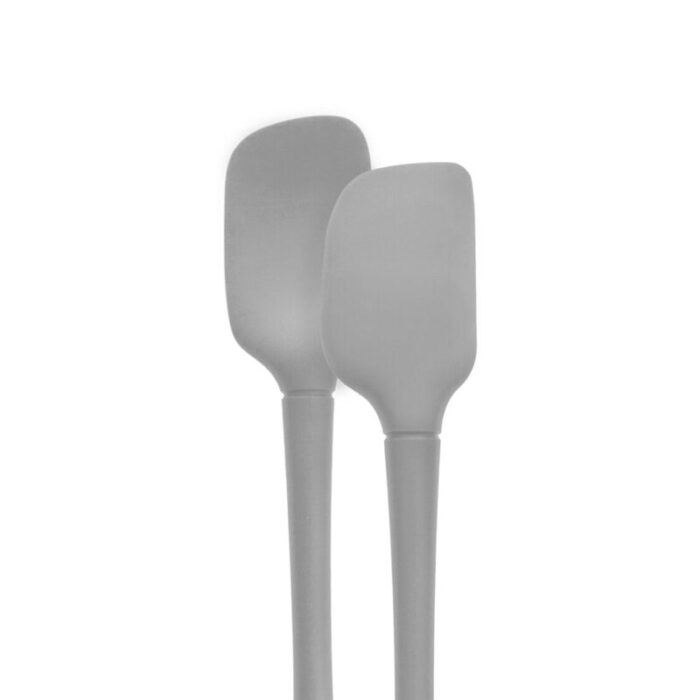 tovolo flex core all silicone mini spatula spoonula set of 2 oyster gray 240624052455 2