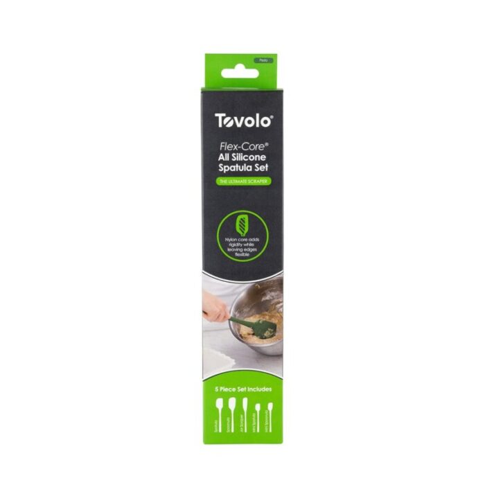 tovolo flex core spatula silicone set s5 pesto 240624052500