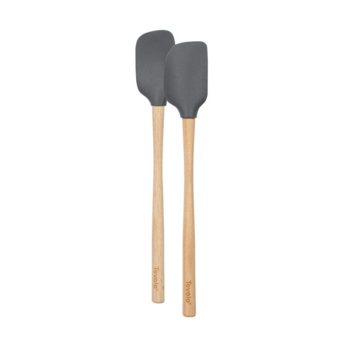 tovolo flex core whandled mini spatula spoonula set of 2 charcoal 240624052457 1