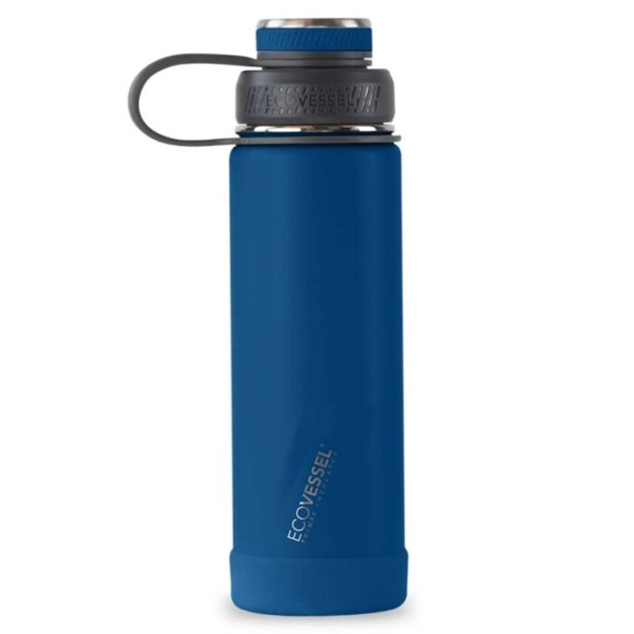 triple insulated bottle with strainer boulder 20 oz nightfall navy 240507101638