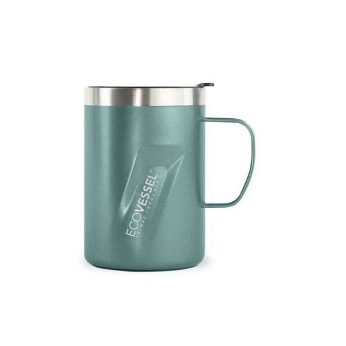 triple insulated transit coffee tea beer mug 12 oz aqua jade 240507101638